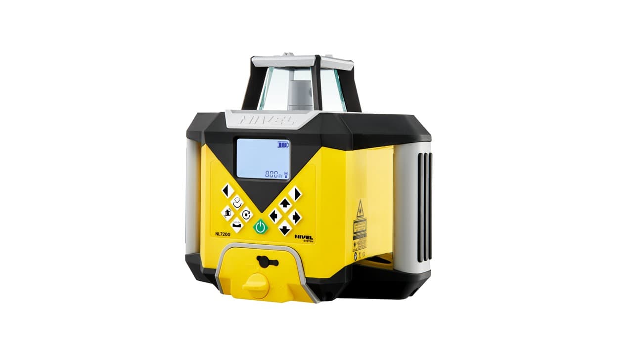 Niwelatory laserowe obrotowe