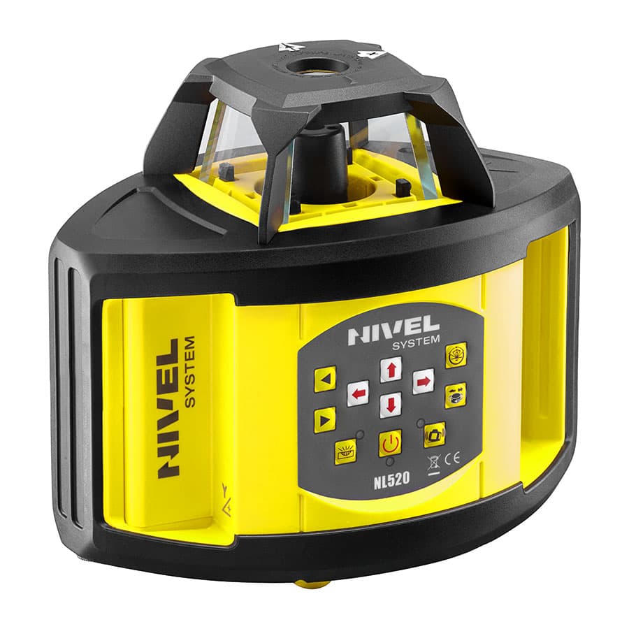 Nivel laserowy niwelator NL520 DIGITAL czerwony - Thumbnail 4