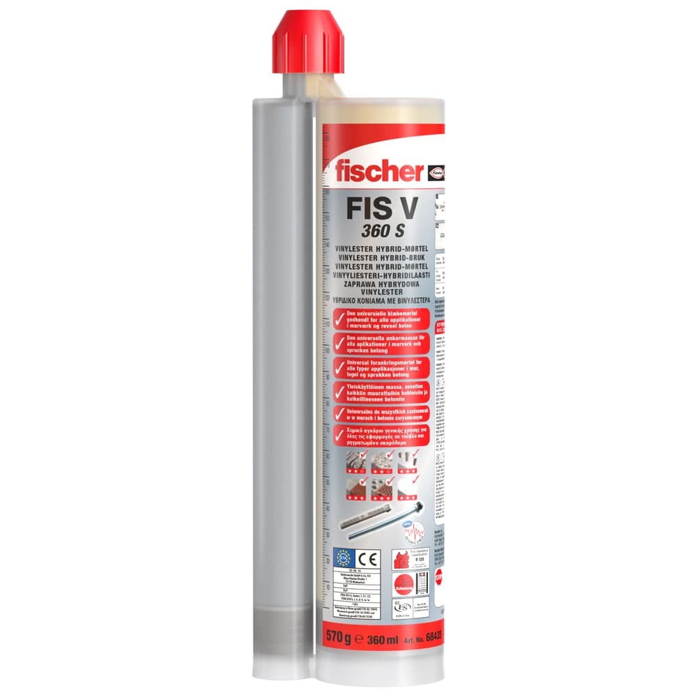Fischer FIS V 360 S Zaprawa iniekcyjna do betonu i murów