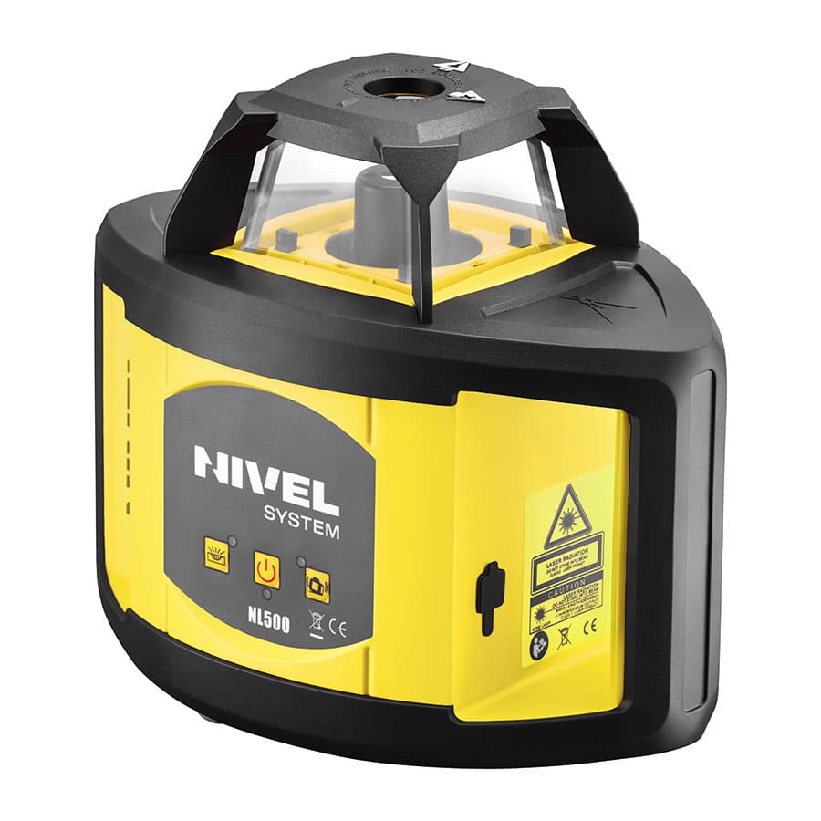 Nivel laser obrotowy NL500 DIGITAL czerwony - Thumbnail 4