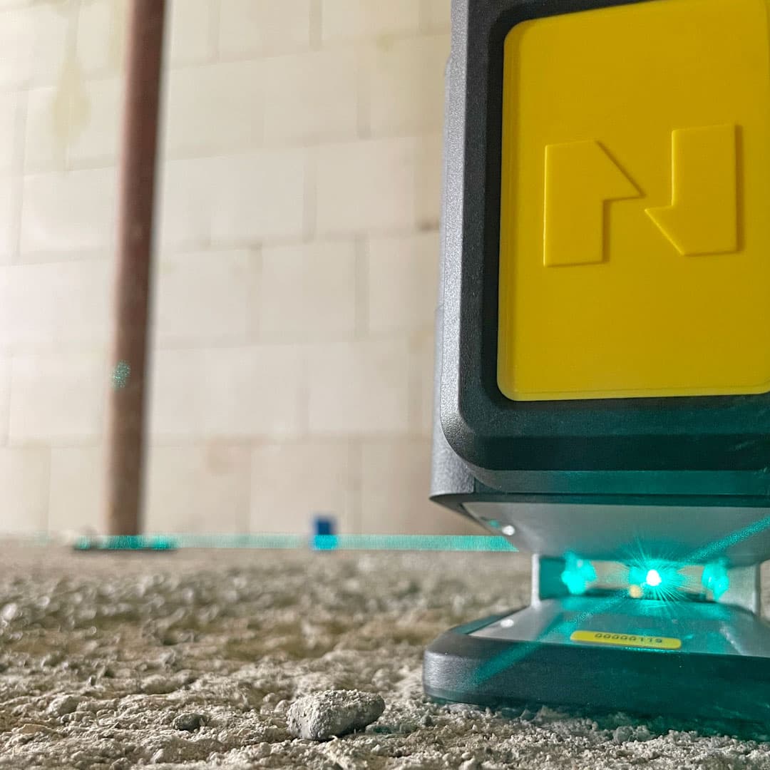 Nivel Multi-laser krzyżowy CL4D-B niebieski 4x360° Bluetooth - Thumbnail 4