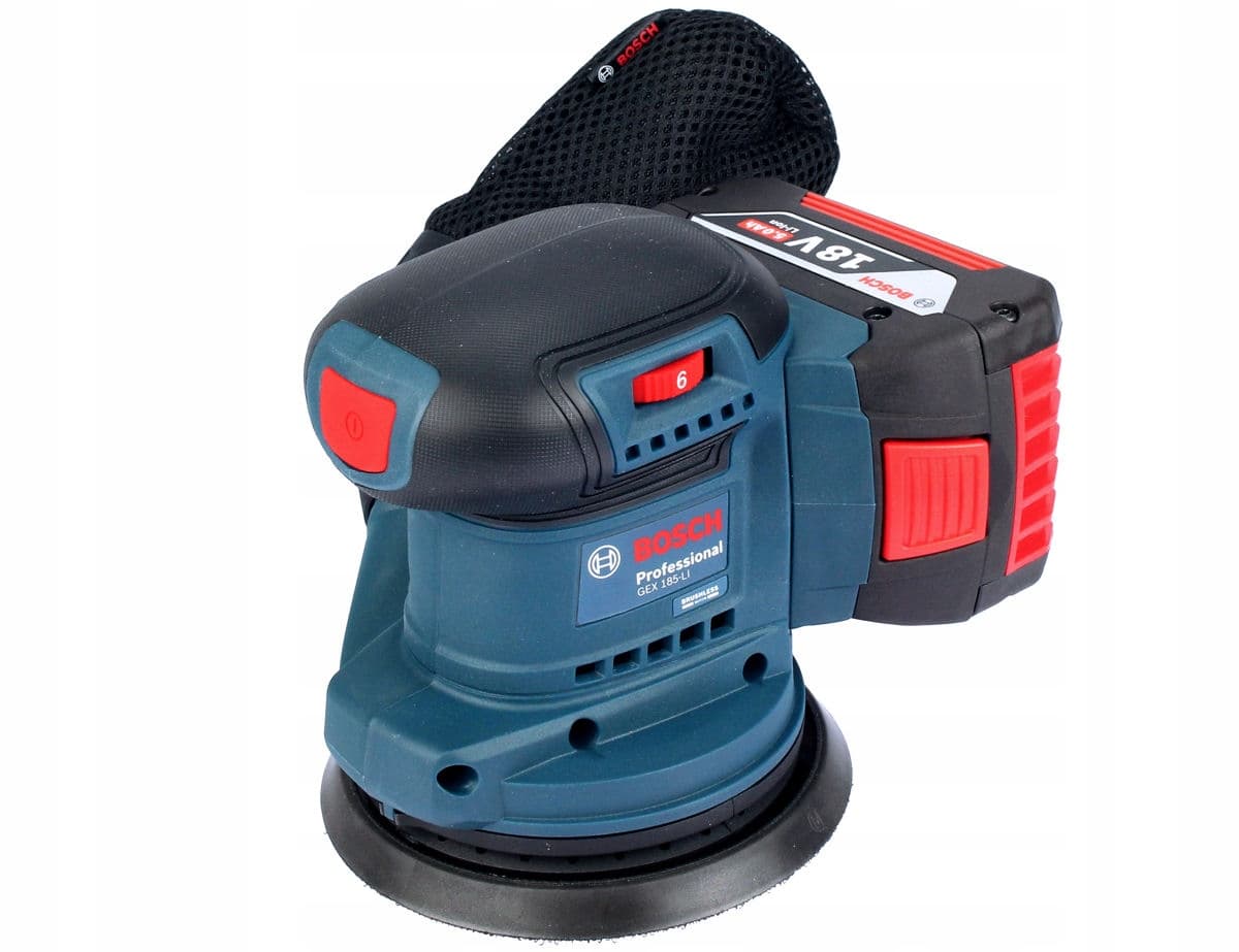 Bosch GEX 185-Li szlifierka mimośrodowa akumulatorowa 125 mm