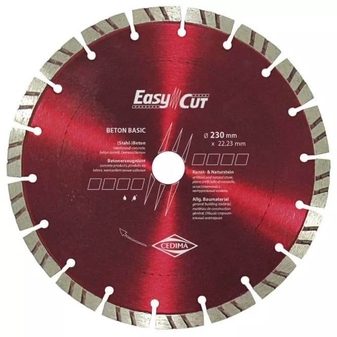 Cedima BETON BASIC tarcza diamentowa 180 mm