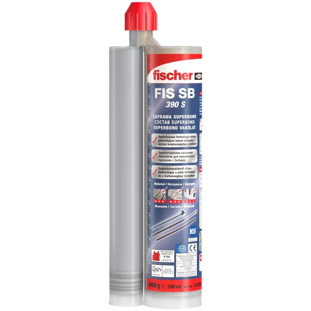 Fischer FIS SB 390S Zaprawa iniekcyjna do betonu